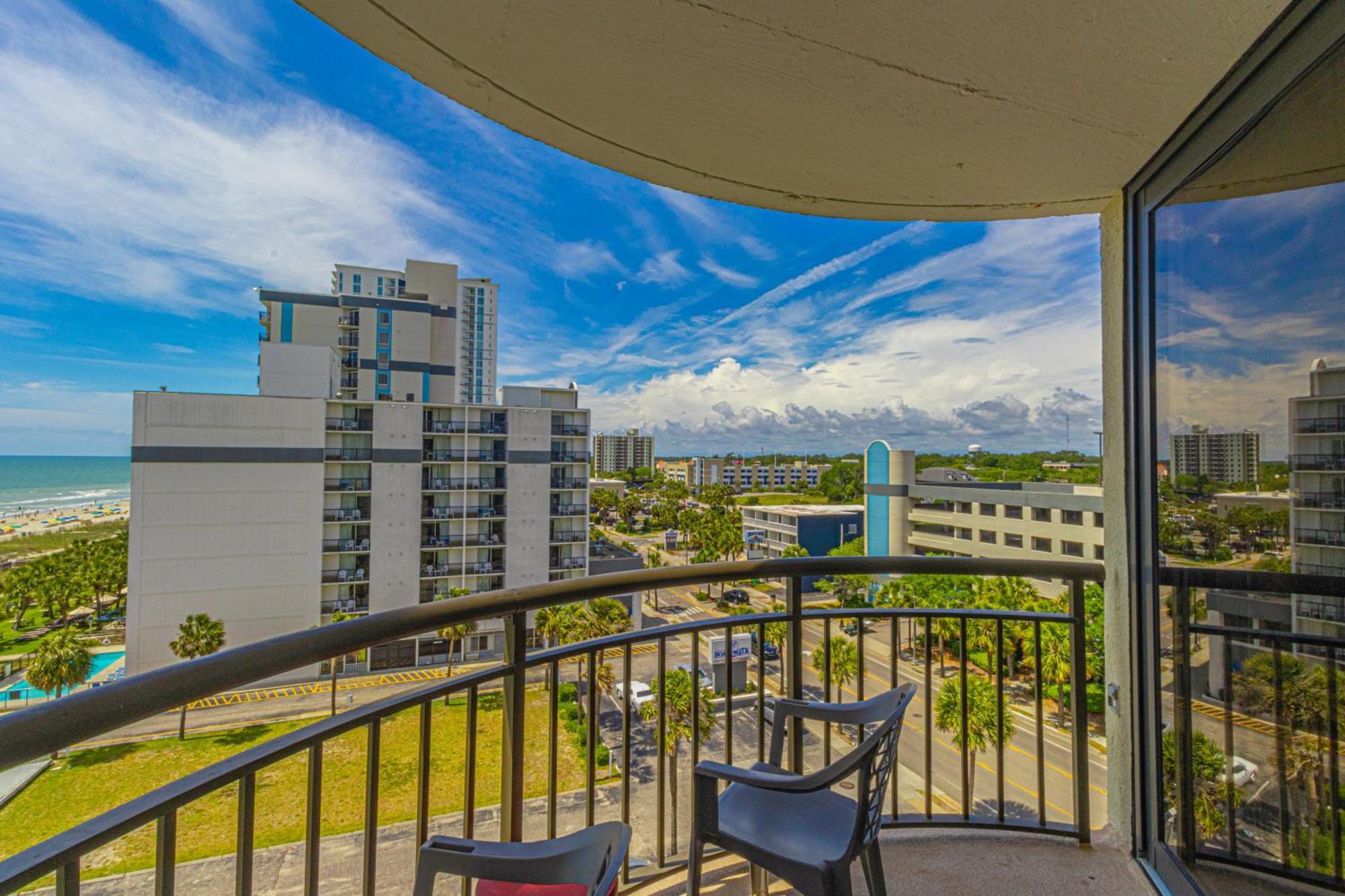 Ocean View Double Suite! Sleeps 4 Meridian Plaza 705 Myrtle Beach Exterior foto