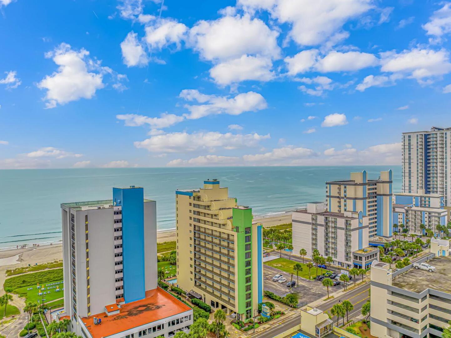Ocean View Double Suite! Sleeps 4 Meridian Plaza 705 Myrtle Beach Exterior foto