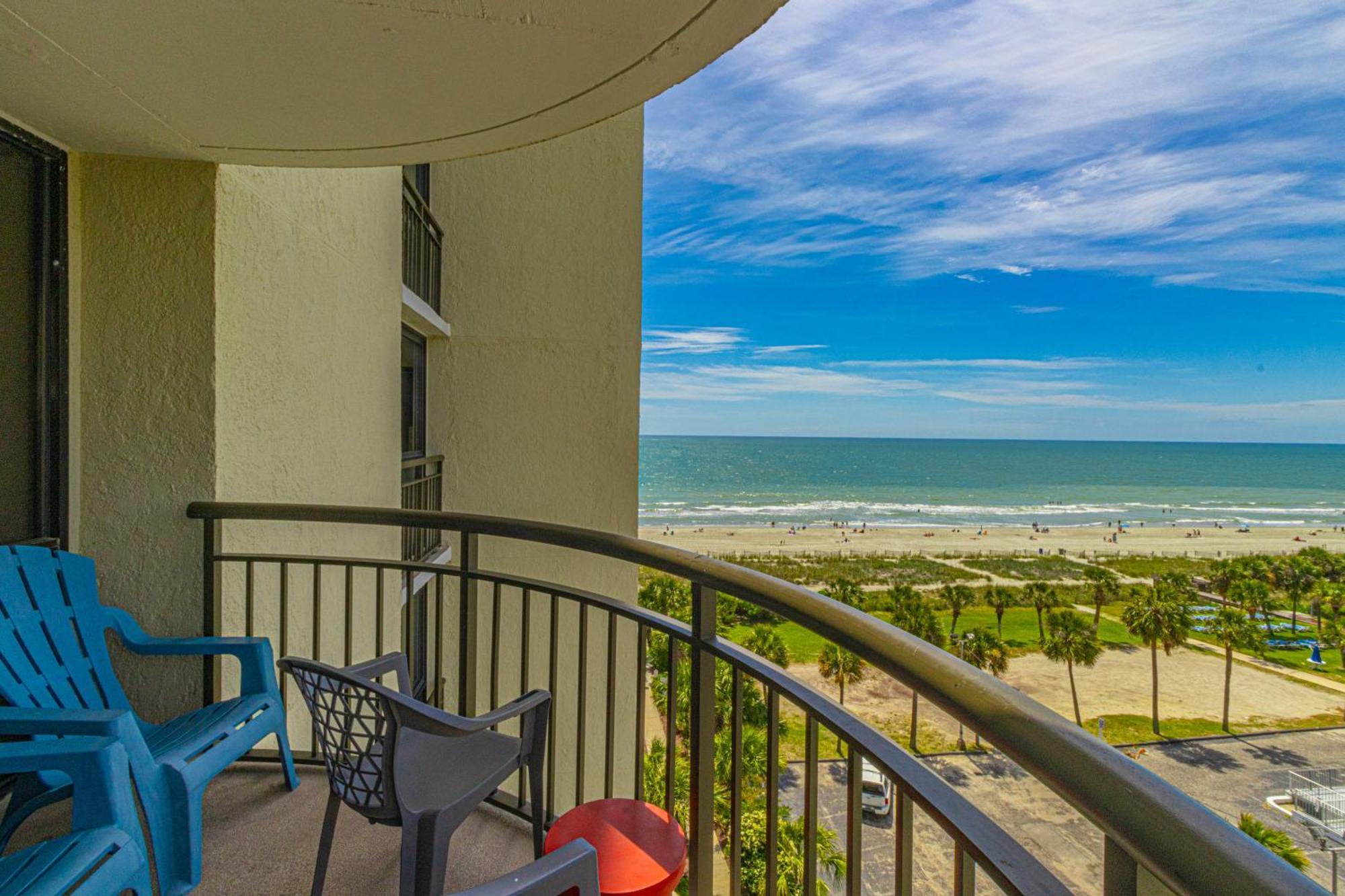 Ocean View Double Suite! Sleeps 4 Meridian Plaza 705 Myrtle Beach Exterior foto