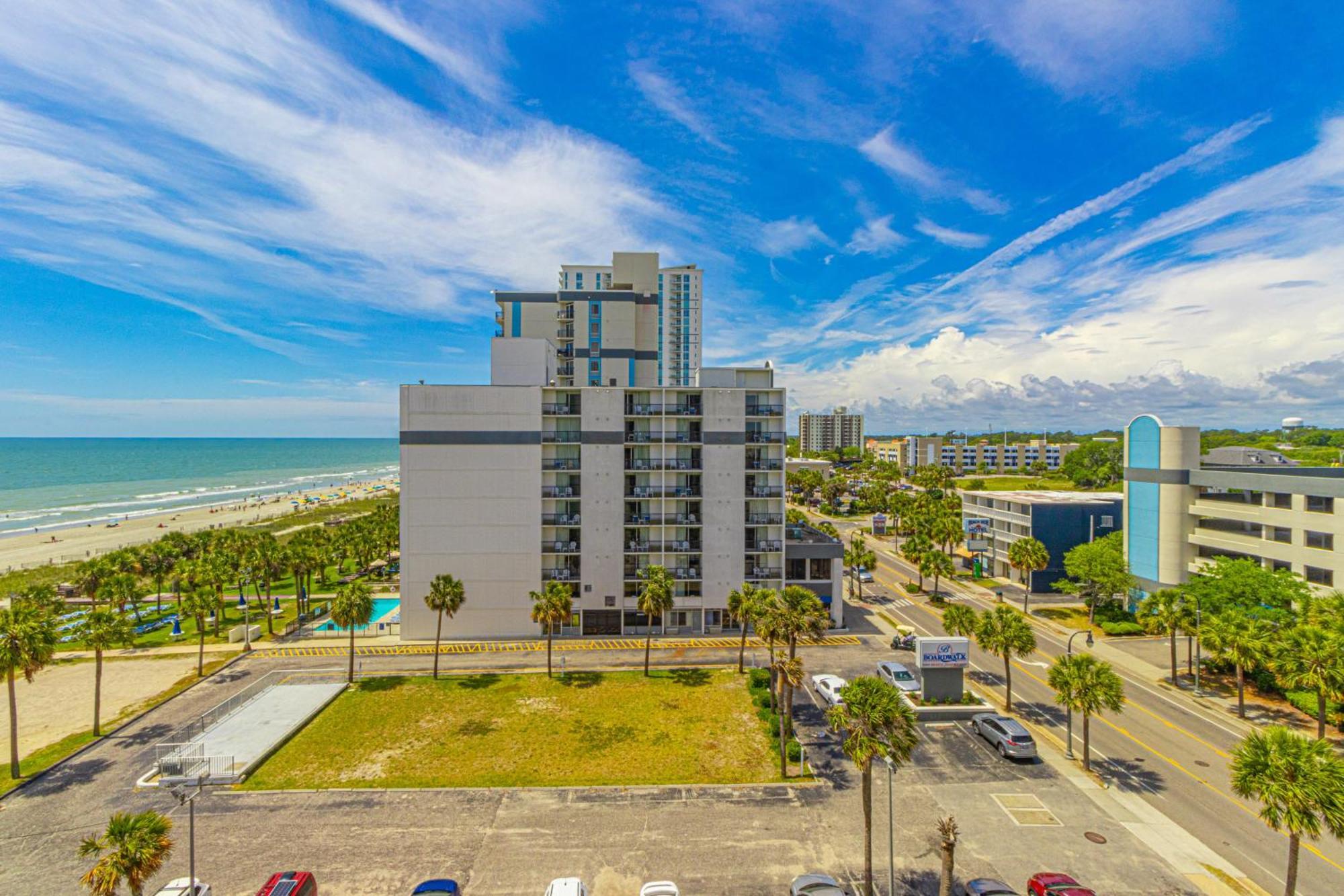 Ocean View Double Suite! Sleeps 4 Meridian Plaza 705 Myrtle Beach Exterior foto