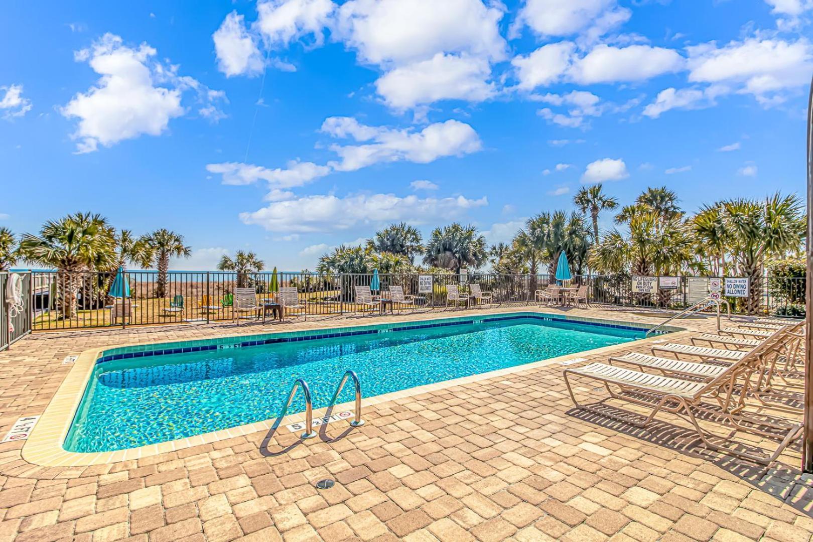 Ocean View Double Suite! Sleeps 4 Meridian Plaza 705 Myrtle Beach Exterior foto