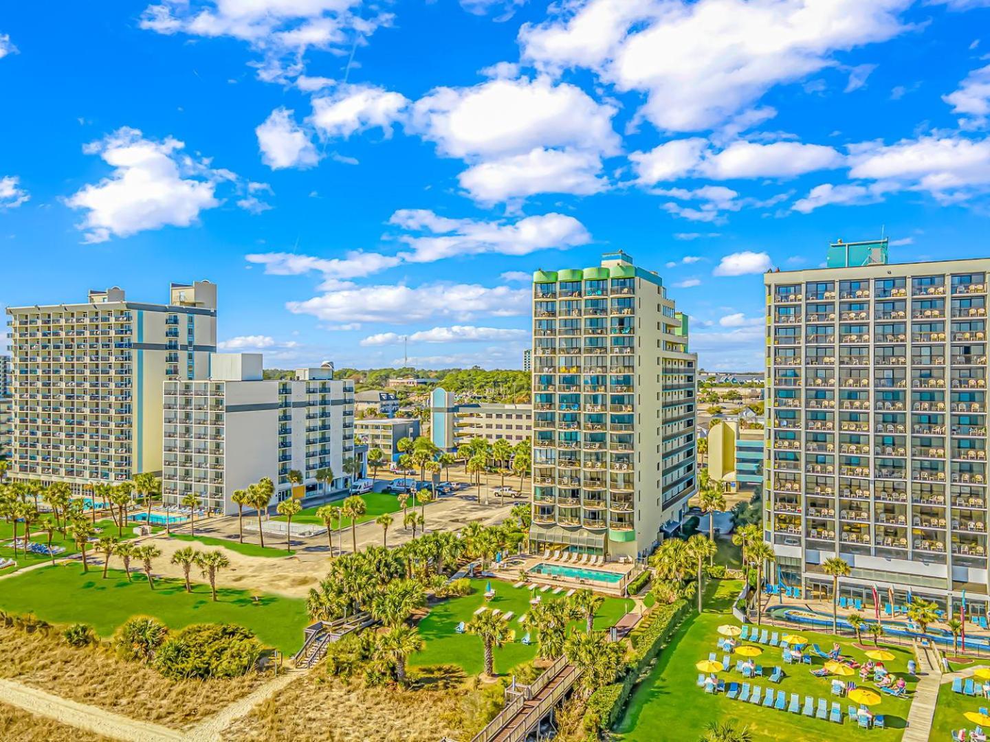 Ocean View Double Suite! Sleeps 4 Meridian Plaza 705 Myrtle Beach Exterior foto