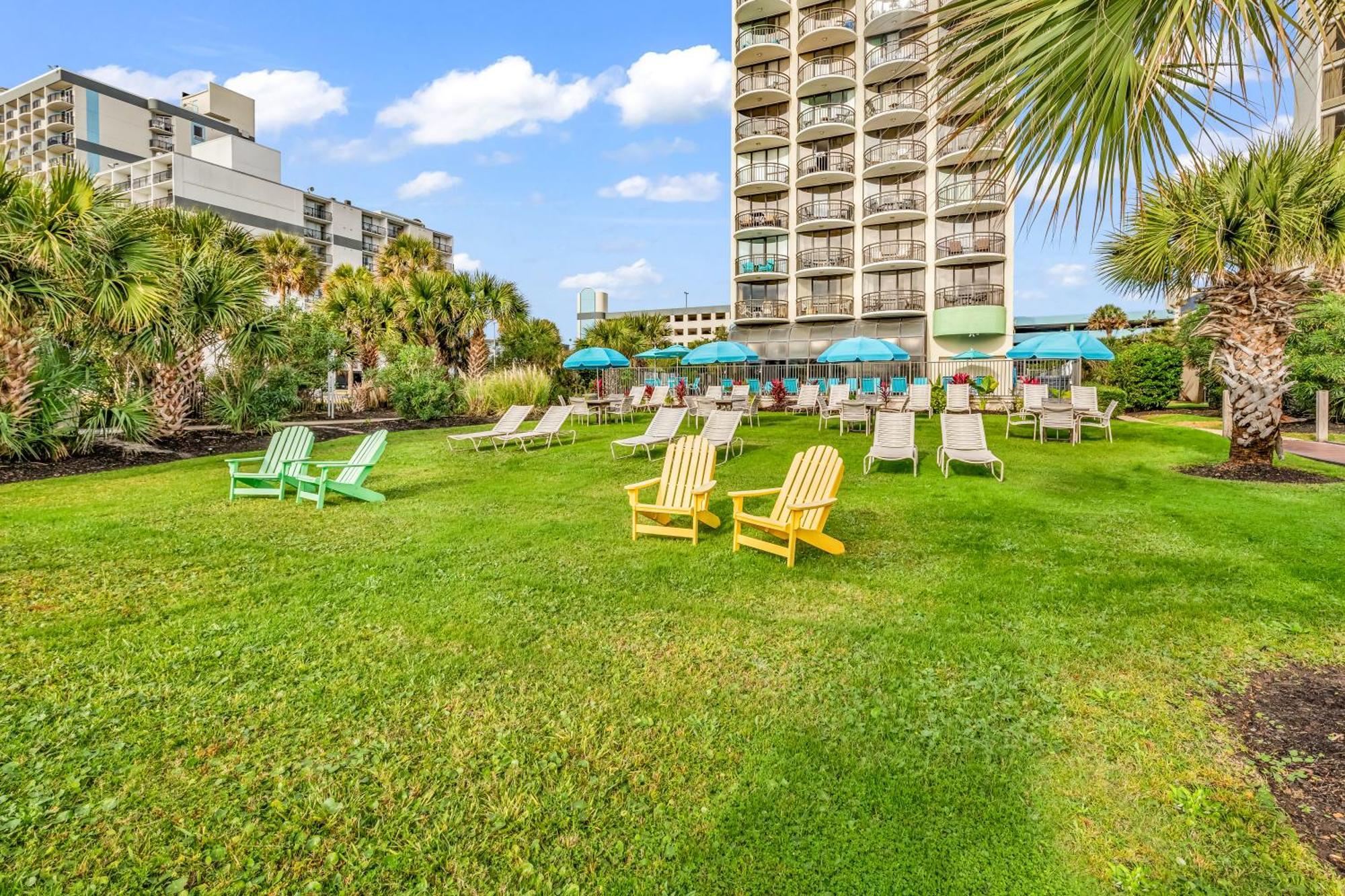Ocean View Double Suite! Sleeps 4 Meridian Plaza 705 Myrtle Beach Exterior foto