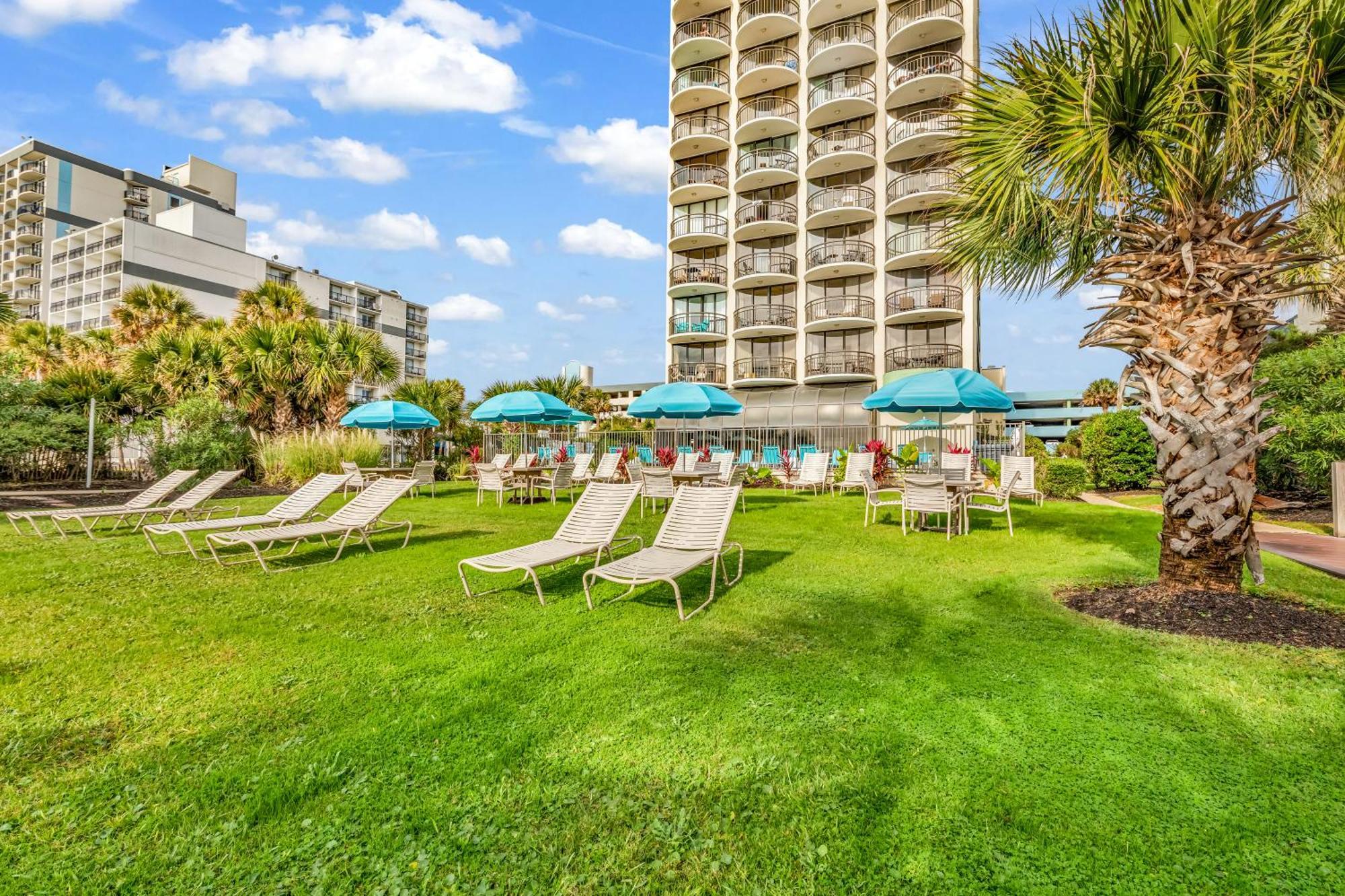 Ocean View Double Suite! Sleeps 4 Meridian Plaza 705 Myrtle Beach Exterior foto