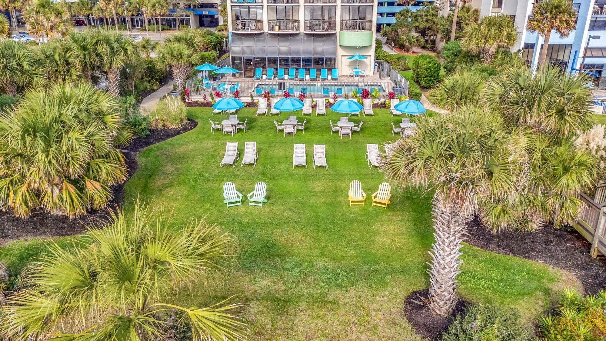 Ocean View Double Suite! Sleeps 4 Meridian Plaza 705 Myrtle Beach Exterior foto