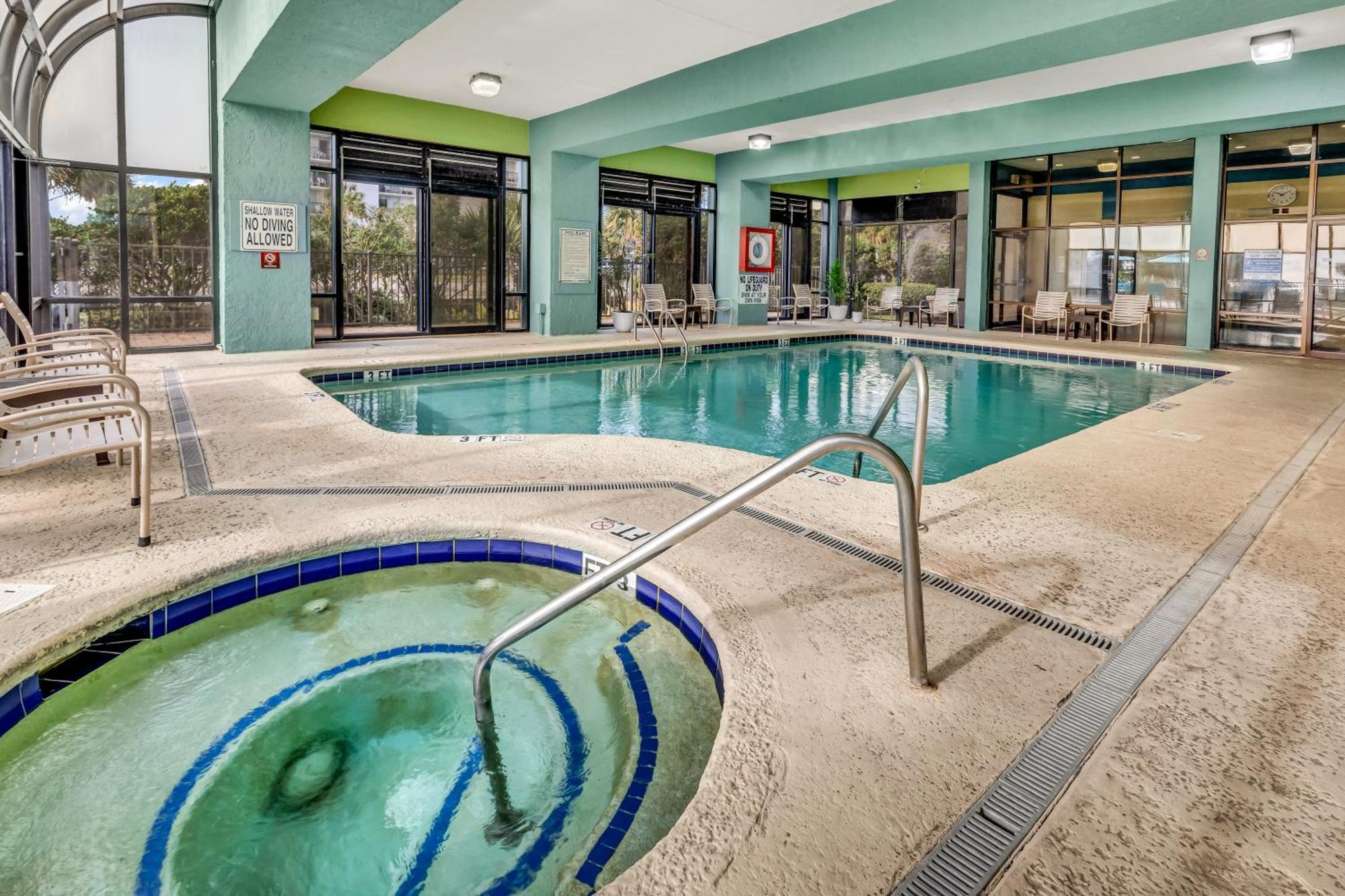 Ocean View Double Suite! Sleeps 4 Meridian Plaza 705 Myrtle Beach Exterior foto