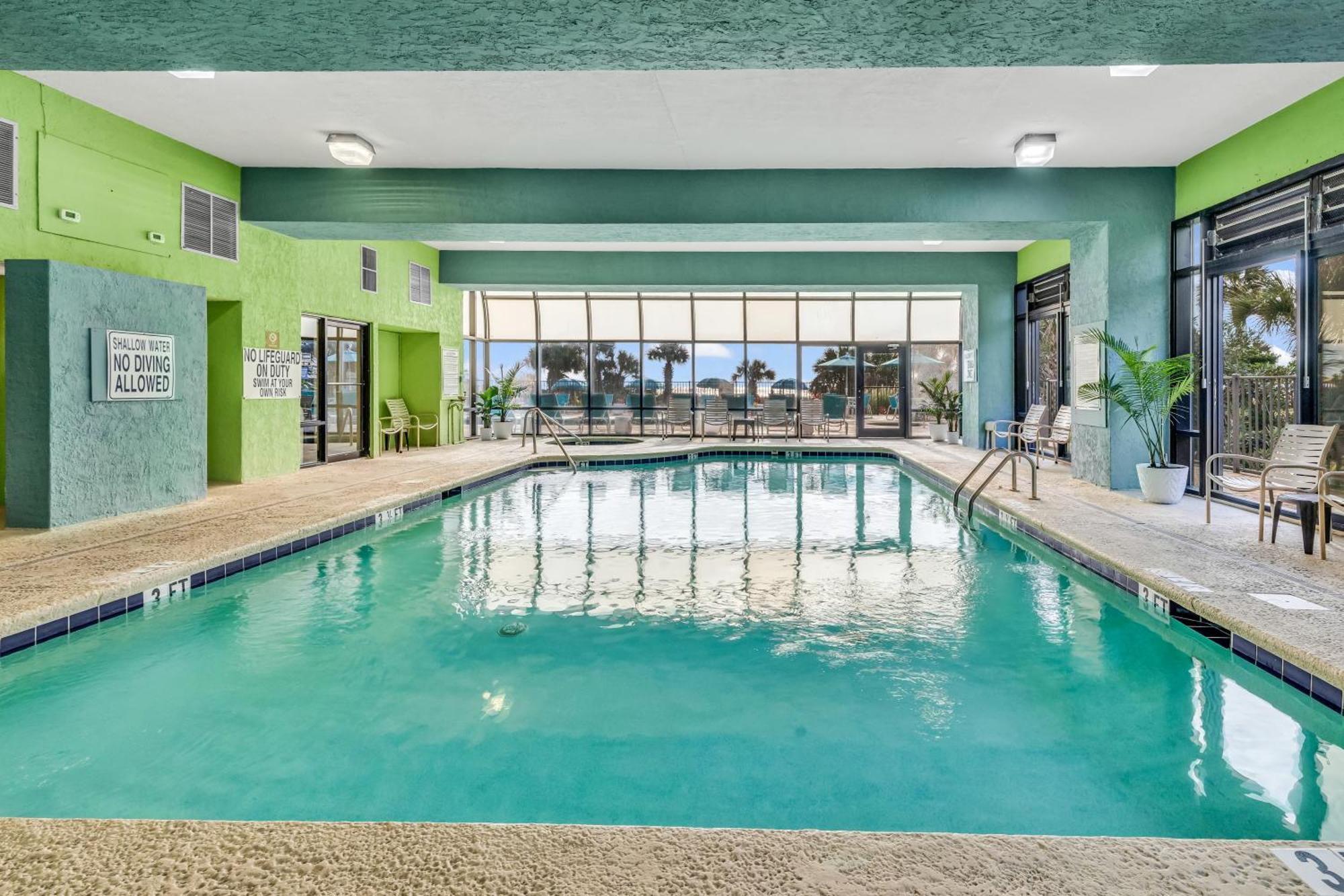 Ocean View Double Suite! Sleeps 4 Meridian Plaza 705 Myrtle Beach Exterior foto