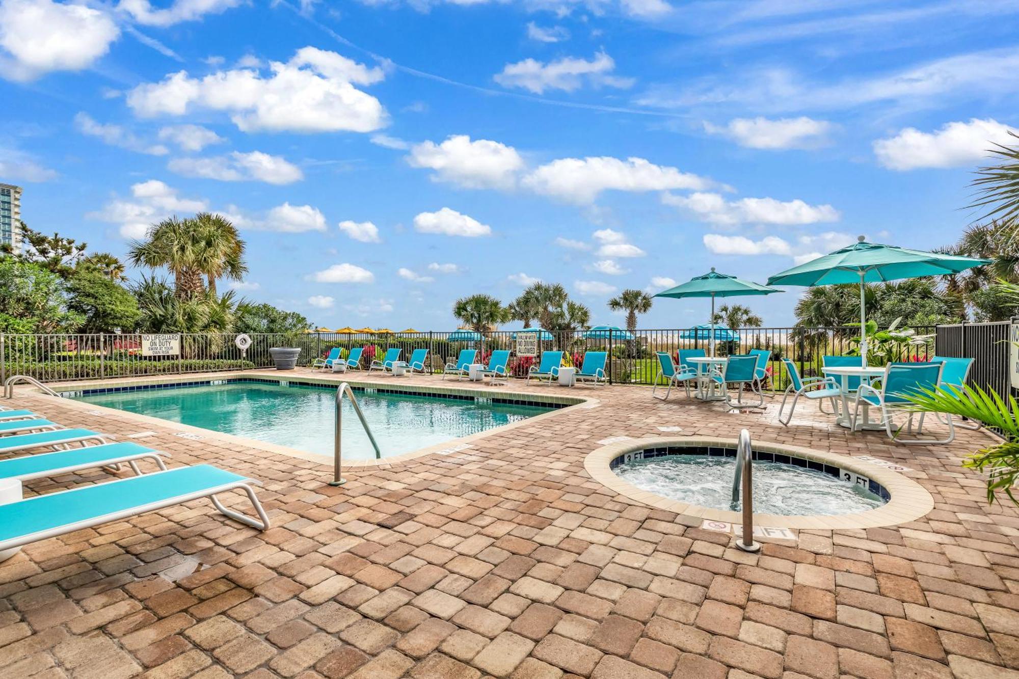 Ocean View Double Suite! Sleeps 4 Meridian Plaza 705 Myrtle Beach Exterior foto