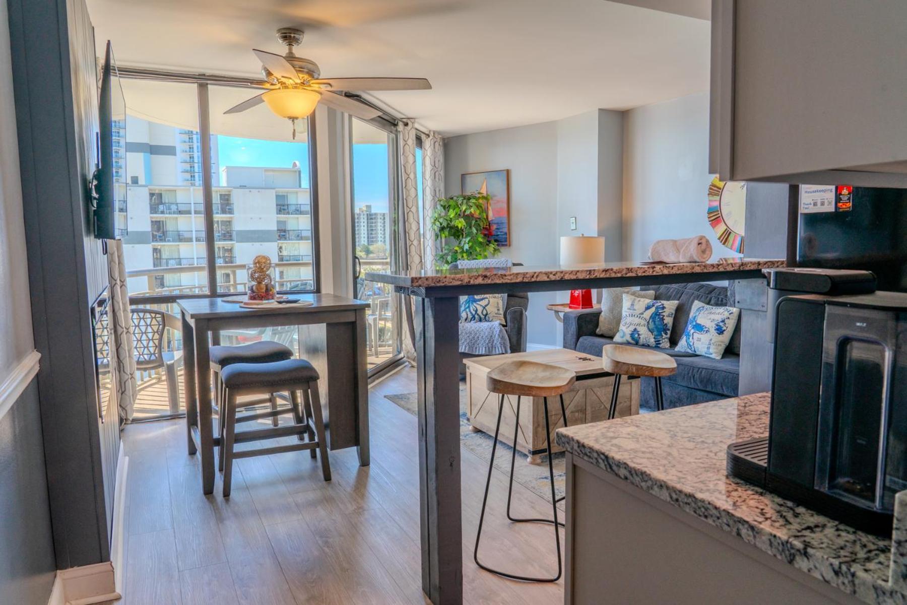Ocean View Double Suite! Sleeps 4 Meridian Plaza 705 Myrtle Beach Exterior foto